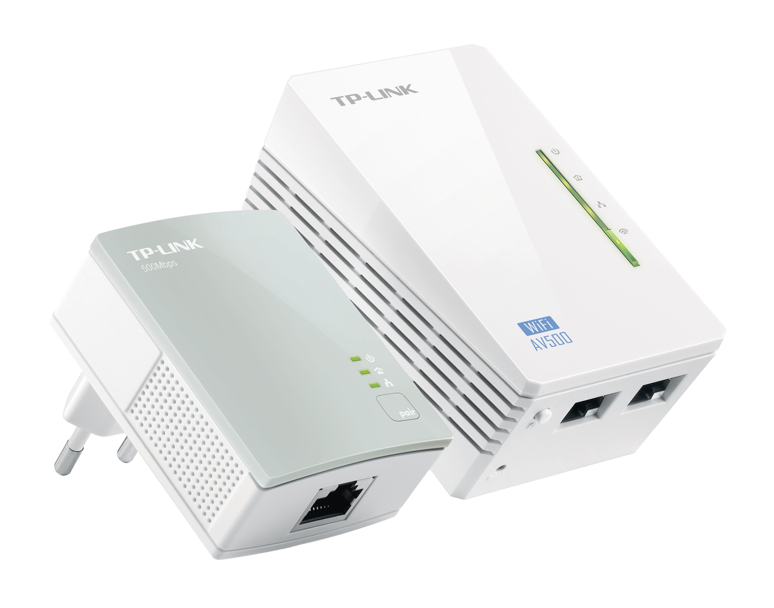 TP-Link TL-WPA4220 Kit Powerline Network Adattatore 300 Mbit S Ethernet WiFi White 1 pezzi PLC Ricondizionato
