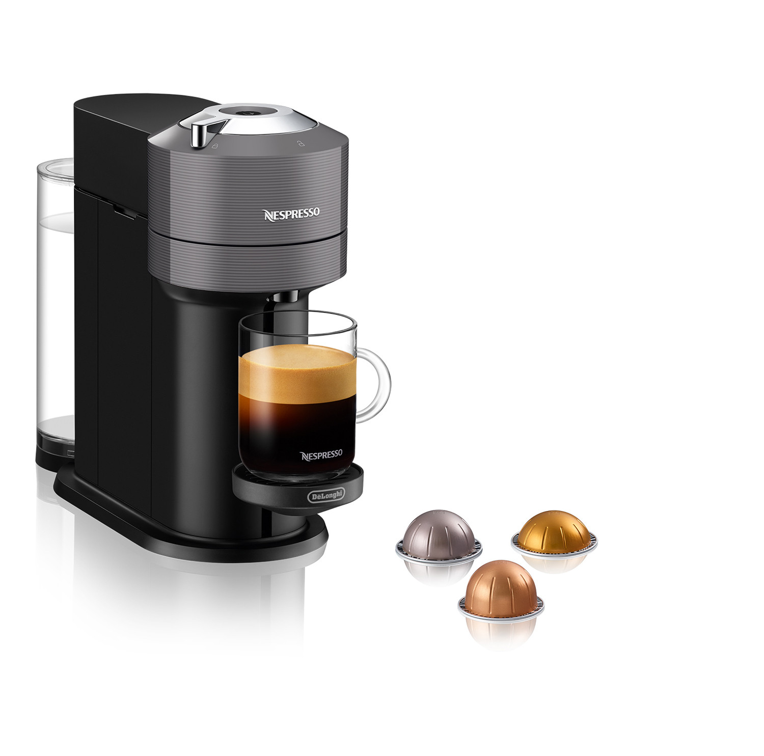 De'Longhi Nespresso Vertuo Next Macchina per caffè ed espresso con WIFI e Bluetooth, macchina da caffè automatica a capsule, ...