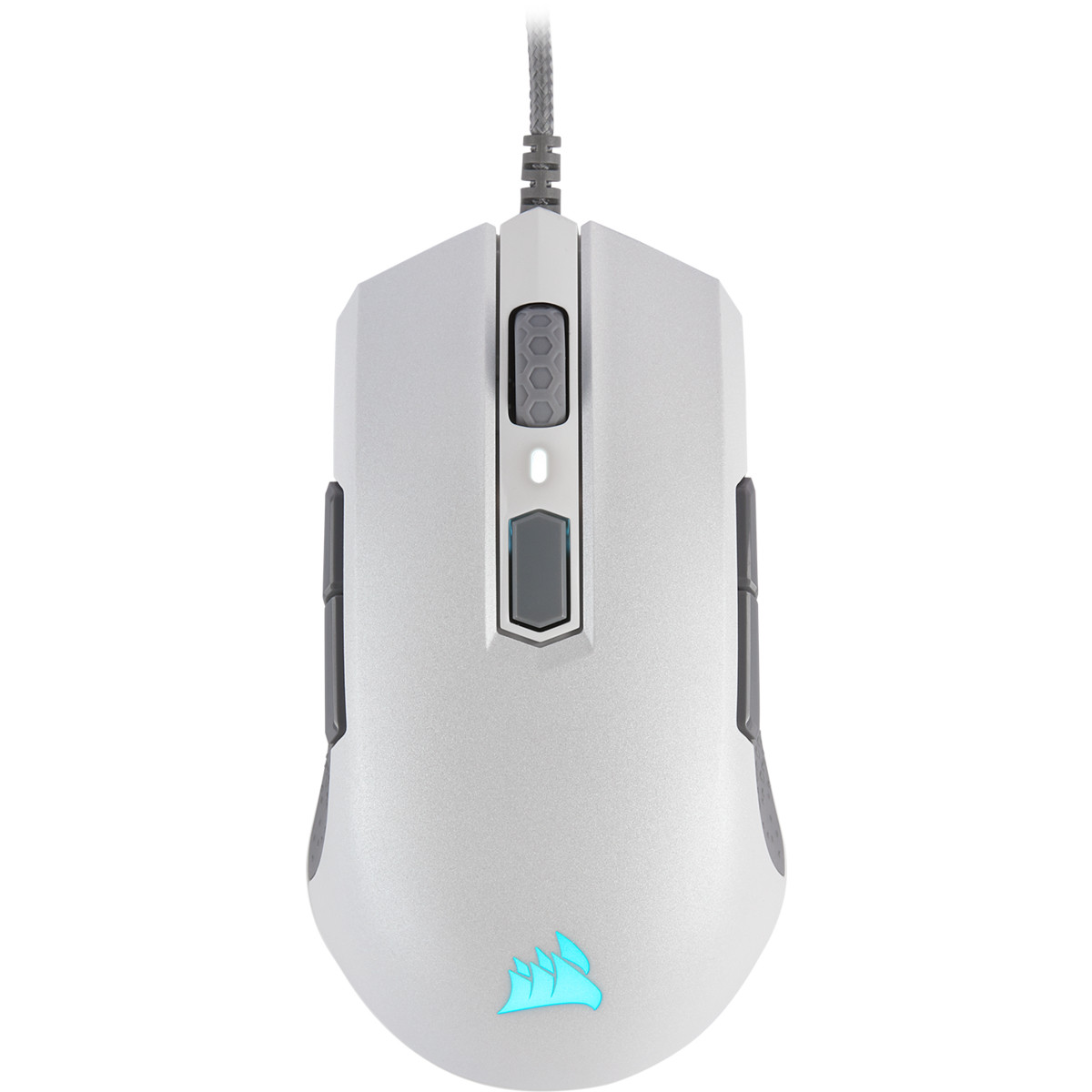 Mouse da gioco bianco di Corsair M55 Pro RGB Ricondizionato